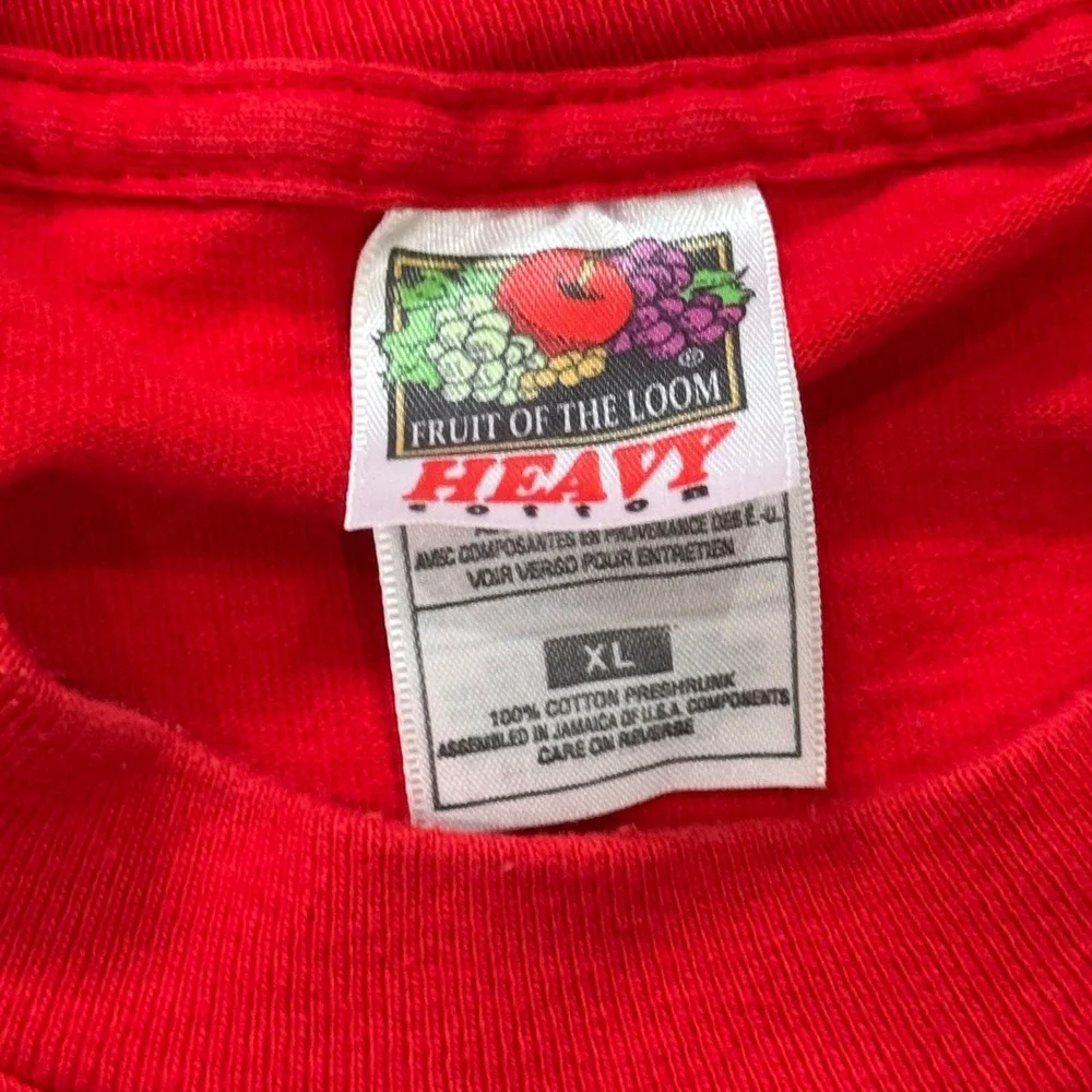 Vintage Wisconsin Badgers 1999‎ Rose Bowl T-Shirt Mens XL Fruit of the Loom 90s